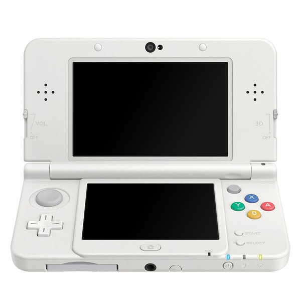 Nintendo nintendo new 3ds (blanche) - console de jeux-vidéo portable tactile 3d à deux écrans