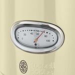 Russell hobbs bouilloire retro crème vintage 2400 w 1 7 l