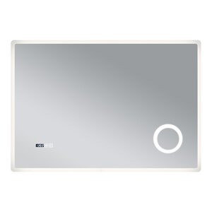 Miroir décoration moderne design LED pour salle de bain 70 x 100 cm blanc 03_0010168