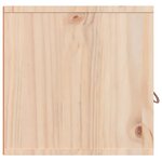 vidaXL Armoire murale 80x30x30 cm Bois de pin massif