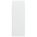 vidaXL Armoire murale suspendue Blanc 69 5x32 5x90 cm
