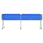 vidaXL Lit de camping 210x80x48 cm XXL Bleu