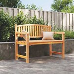 vidaXL Banc de jardin 114x59x87 cm bois de teck solide