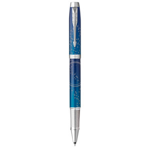 PARKER IM Premium Submerge Stylo roller Dégradé de bleu recharge noire pointe fine Coffret cadeau