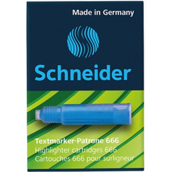 Boîte 3 Cartouche Maxx Eco 666 Bleu SCHNEIDER