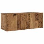 vidaXL Meubles TV muraux 6 Pièces vieux bois bois d'ingénierie