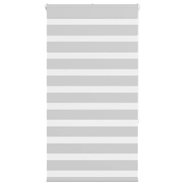 vidaXL Store zèbre gris clair largeur du tissu 50 9 cm polyester
