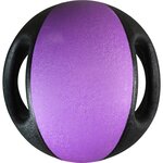 Pure2improve ballon médicinal avec poignées 10 kg violet