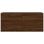 vidaXL Armoire murale chêne marron 80x36 5x35 cm bois d'ingénierie