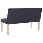 Banc banquette 139 5 cm gris foncé polyester 02_0010894