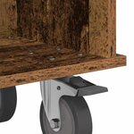 vidaXL Meuble TV Bois ancien 68 5 x 35 x 35 cm Bois d'ingénierie