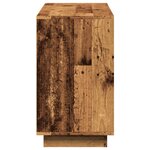 vidaXL Buffet vieux bois 102x35x60 cm bois d'ingénierie
