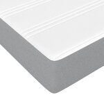 vidaXL Lit avec matelas blanc 90x190 cm bois massif de pin