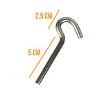 Lot de 10 pitons P Évolution en inox 7.5 cm