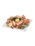 (lot   88 plateaux) plateau de fruits de mer carré 230x230x30mm