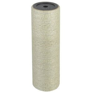 vidaXL Griffoir pour chats 8 x 25 cm 10 mm Beige