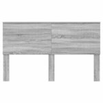 vidaXL Tête de lit Gris Sonoma 160 cm Bois d'ingénierie