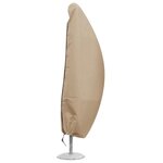 GREEN CLUB Housse de protection pour parasol déporté 2,4 m - 40x60x210 cm - Beige