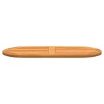 vidaXL Plateau de table Marron 100 x 50 x 2 cm Bois d'acacia massif