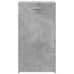 vidaXL Buffet gris béton 50x42 5x93 cm bois d'ingénierie