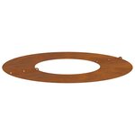 vidaXL Anneau arboricole plat   5 Pièces  Ø30/60 cm en acier résistant aux intempéries.