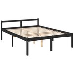 vidaXL Lit pour personne âgée sans matelas 150x200 cm bois pin massif