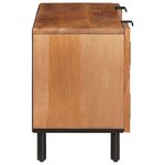vidaXL Meuble TV avec étagère Finition Acacia Brun 105 x 33 x 46 cm