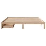 vidaXL Cadre de lit avec tiroirs sans matelas 180x200 cm