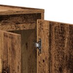 vidaXL Buffet en Bois Ancien Bois ancien Bois massif récupéré