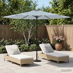 vidaXL Parasol de jardin 300 x 300 cm Polyester Rectangulaire