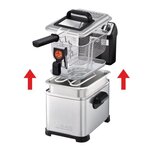 SEB FR518100 Friteuse Semi Professionnelle Filtra Pro 4L