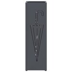 vidaXL Porte-parapluie Anthracite 15 5 x 15 5 x 49 cm Métal