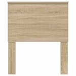 vidaXL Tête de lit Chêne Sonoma 80 cm Bois d'ingénierie