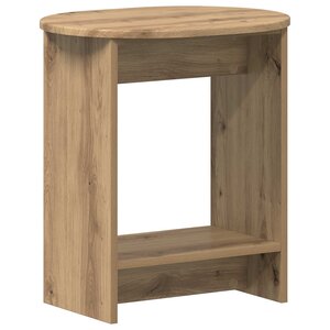 vidaXL Table d'appoint Chêne artisanal 50 x 39 5 x 55 cm