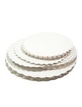 (lot  de 250 ronds) rond pâtissier carton blanc diamètre 29cm