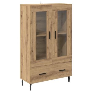vidaXL Haut Armoire avec tiroir Chêne artisanal 69 5 x 31 x 115 cm