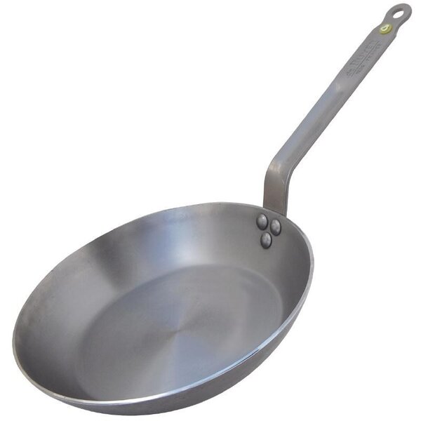 Poêle induction en fer minéral 240 mm - de buyer -  - fer minéral1 05oui x45mm