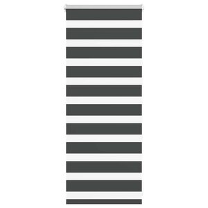 vidaXL Store zèbre noir 60x100 cm largeur du tissu 55 9 cm polyester