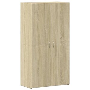 vidaXL Armoire de classement chêne sonoma 60x32x115 cm bois ingénierie