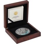 DIAMOND MINING Earth Treasures 50g Argent Monnaie 2000 Francs Cameroon 2023