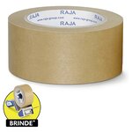 Ruban adhésif en papier kraft raja standard 57 g/m² brun 50 mm x 50 m (lot de 36)