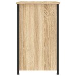 vidaXL Table de chevet chêne sonoma 40x36x60 cm bois d'ingénierie