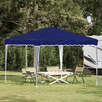 vidaXL Tente de fête pop-up 288 x 288 x 245 cm Bleu Tissu Oxford