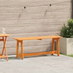 Banc d'extérieur vidaXL Acacia 119x35x47 cm Bois massif de pin