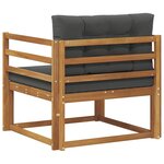 vidaXL Sofa de milieu extérieur Naturel