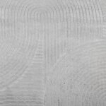 vidaXL Tapis IZA poils courts style scandinave gris Ø 120 cm