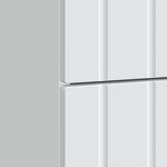 vidaXL Cabinet de chevet Blanc 43 x 41 x 68 cm Bois d'ingénierie