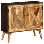 vidaXL Buffet Bois massif de manguier 85 x 30 x 75 cm