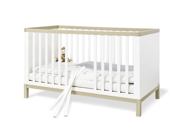 Lit evolutif 'Light' blanc bois