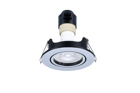 Spot led encastrable gu10 ø50mm 345lm 4000k aluminium sylvania